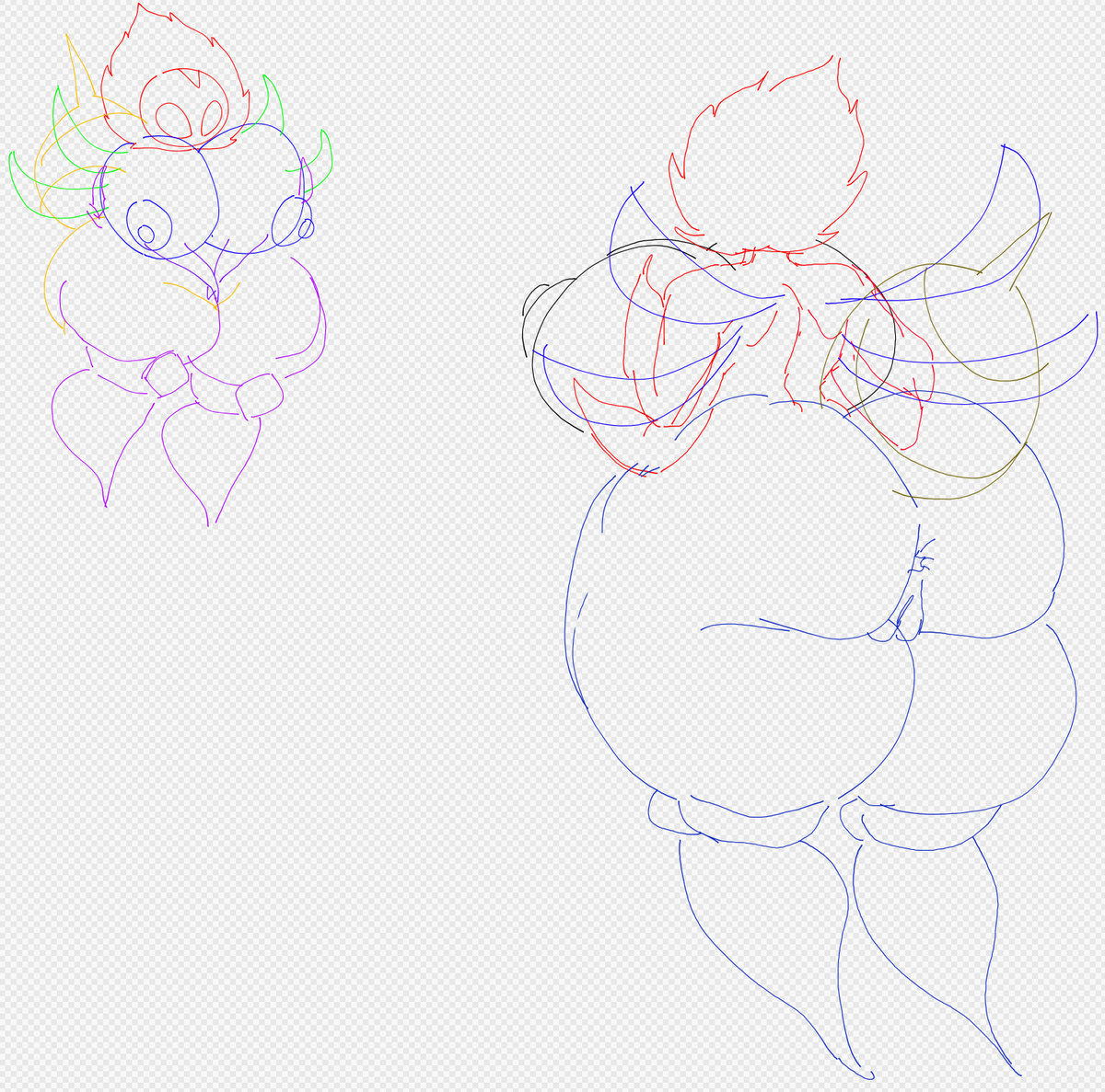 i am currently unable to draw as i wait for the aaaa batteries for my stylus to be delivered -- curse my poor planning :( 

also should i finish this moss mommy y/n