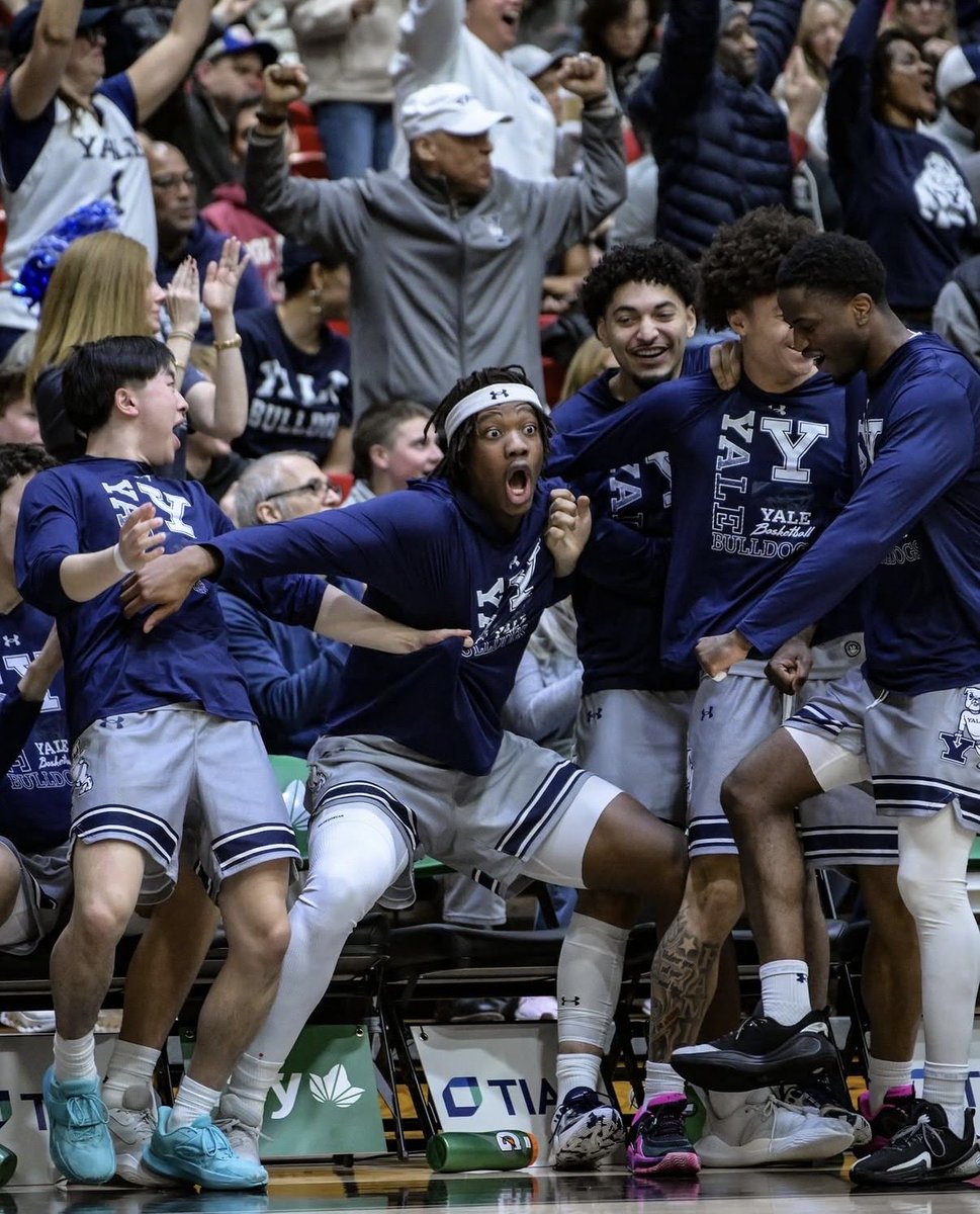 joetsai1999's tweet photo. One more game. Go Bulldogs! @YaleMBasketball https://t.co/hpKnrP047r