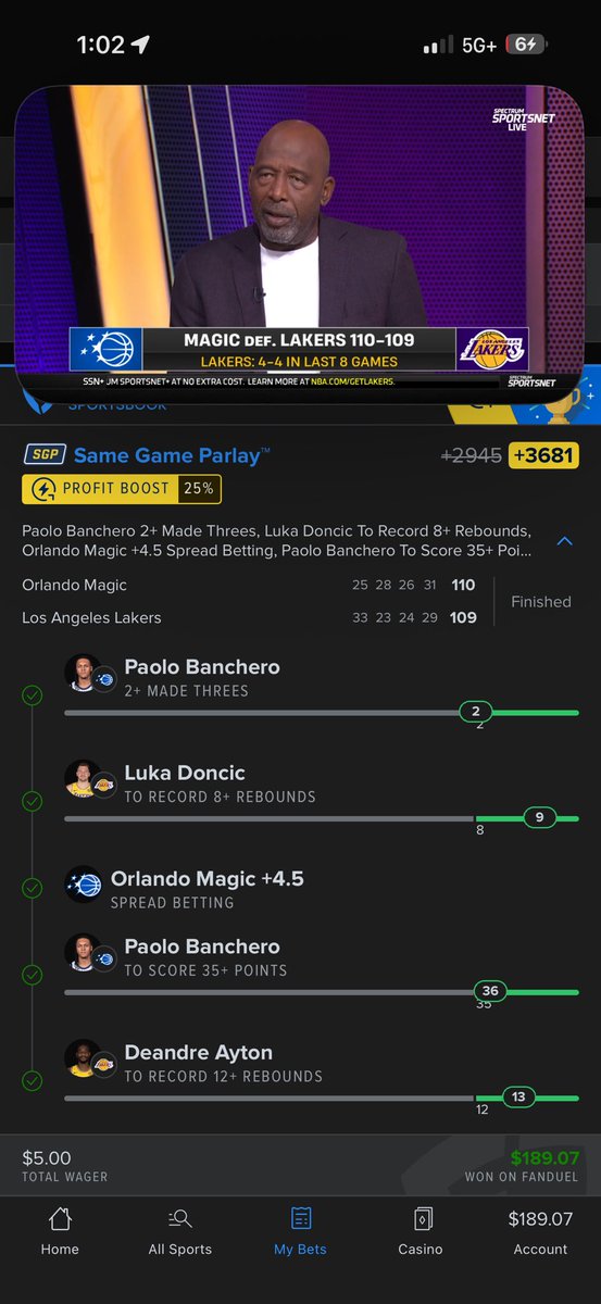 1youngbh's tweet photo. @Hey_JAG5 nuggets/lakers never fail me✅ https://t.co/xLX03W5bMb