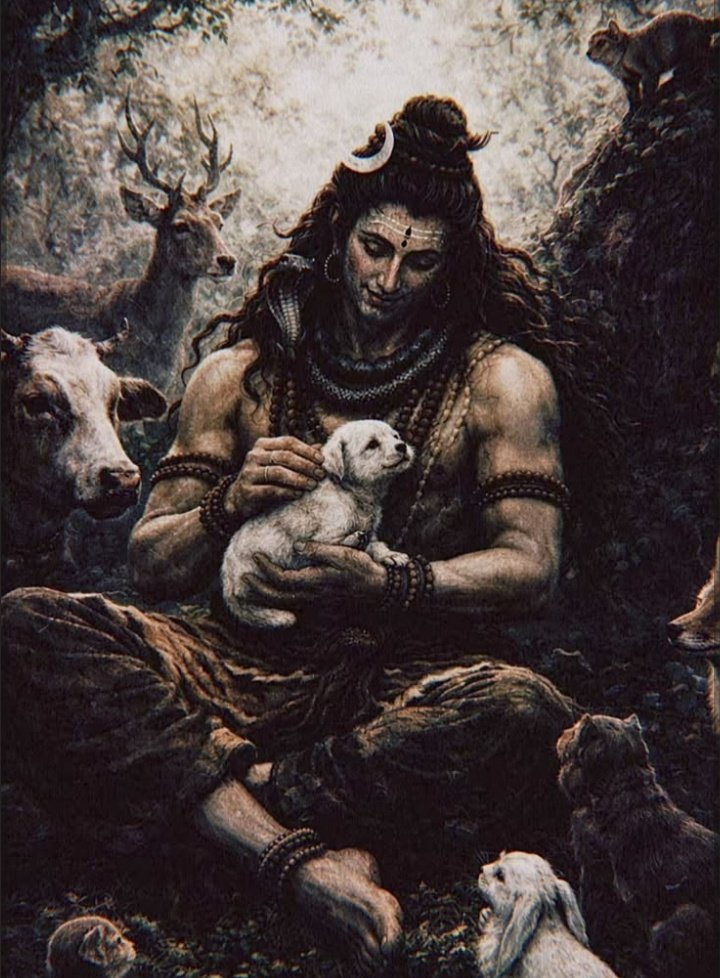 harish_parsai's tweet photo. शीश गंग, उर मुण्डमाल, नयन तीसरा लाल।
भस्म अंग, डमरू हाथ, जय जय दीनदयाल।। https://t.co/2utnDfYbG2