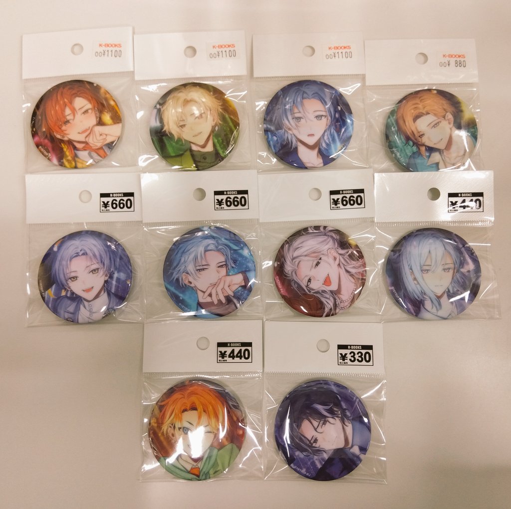 入荷情報】 18TRIP エイトリ バースデー缶バッジ 入荷しました