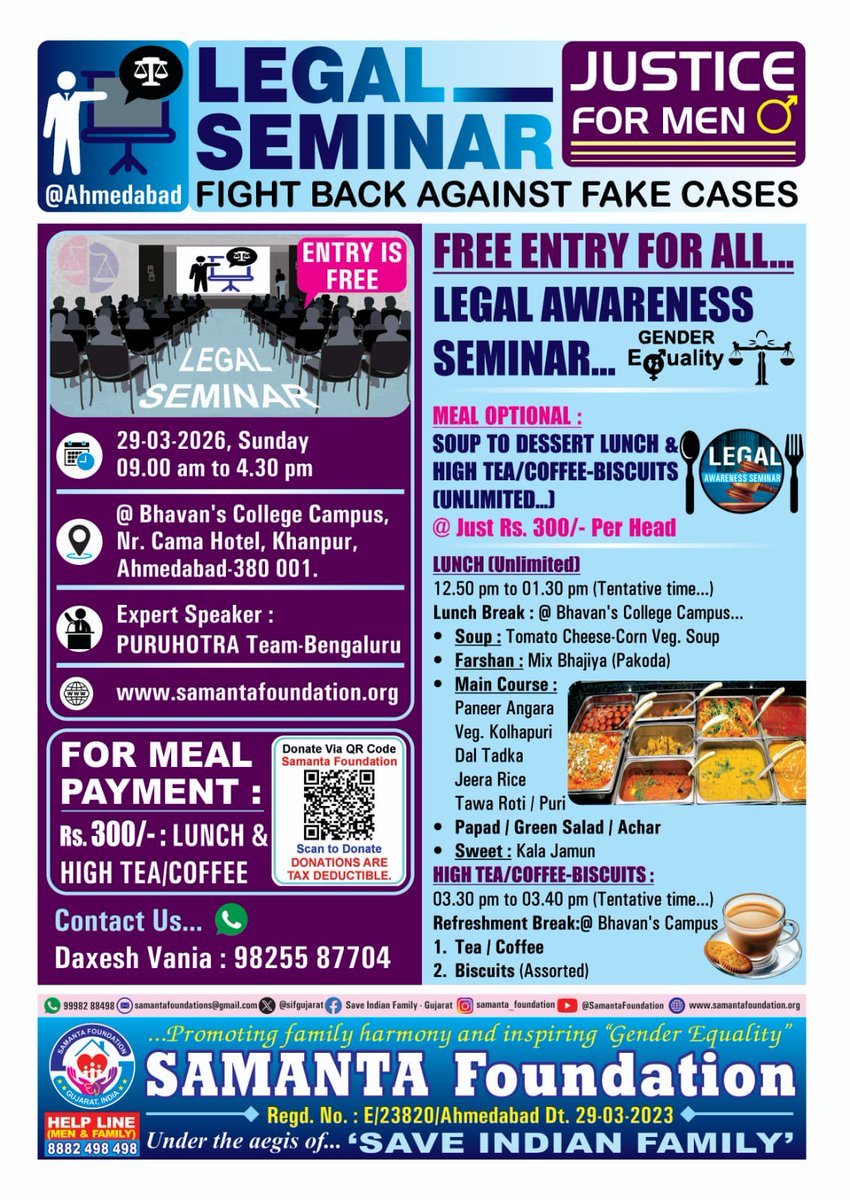 #mentoo #ABLANARI #niruparoy #fakecases #womenempowerment #legalterrorism #legalextortion #498A #dowrylawmisuse #Feminism #toxicfeminism #feminazi <a href="/IndiaMeToo/">#MeTooIndia</a> #fraudwatch #blackmail #genderequality #GenderBiasedLaws #crimebywomen #CrimeHasNoGender #pussypolitics <a href="/MinistryWCD/">Ministry of WCD</a>