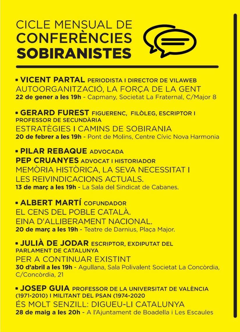 LlibPremsaCat's tweet photo. 💢 Al març l'@assemblea Empordà Nord-Oest ha organitzat dos actes, el segon està previst per al 20/3/26 a #Darnius.
Albert Martí, de @censpoblecatala hi presentarà:
"CENS DEL POBLE CATALÀ, EINA D'ALLIBERAMENT NACIONAL"
No us ho perdeu ❗ https://t.co/dVAWQvPG6q
