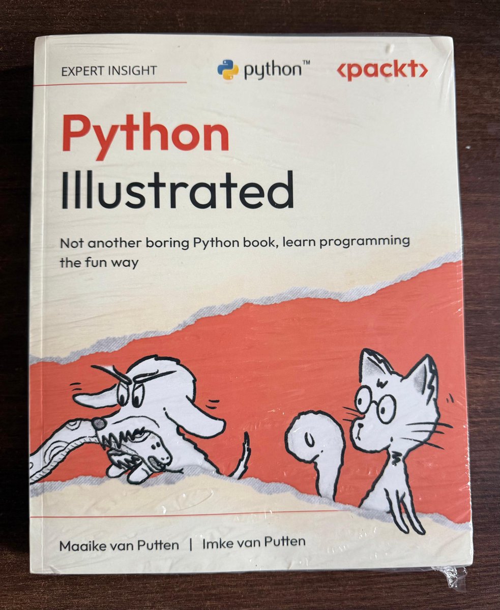 FREE Hard Copy Books Giveway of Python Illustrated: Not another boring Python book, learn programming the fun

Participation Rule: linkedin.com/feed/update/ur…