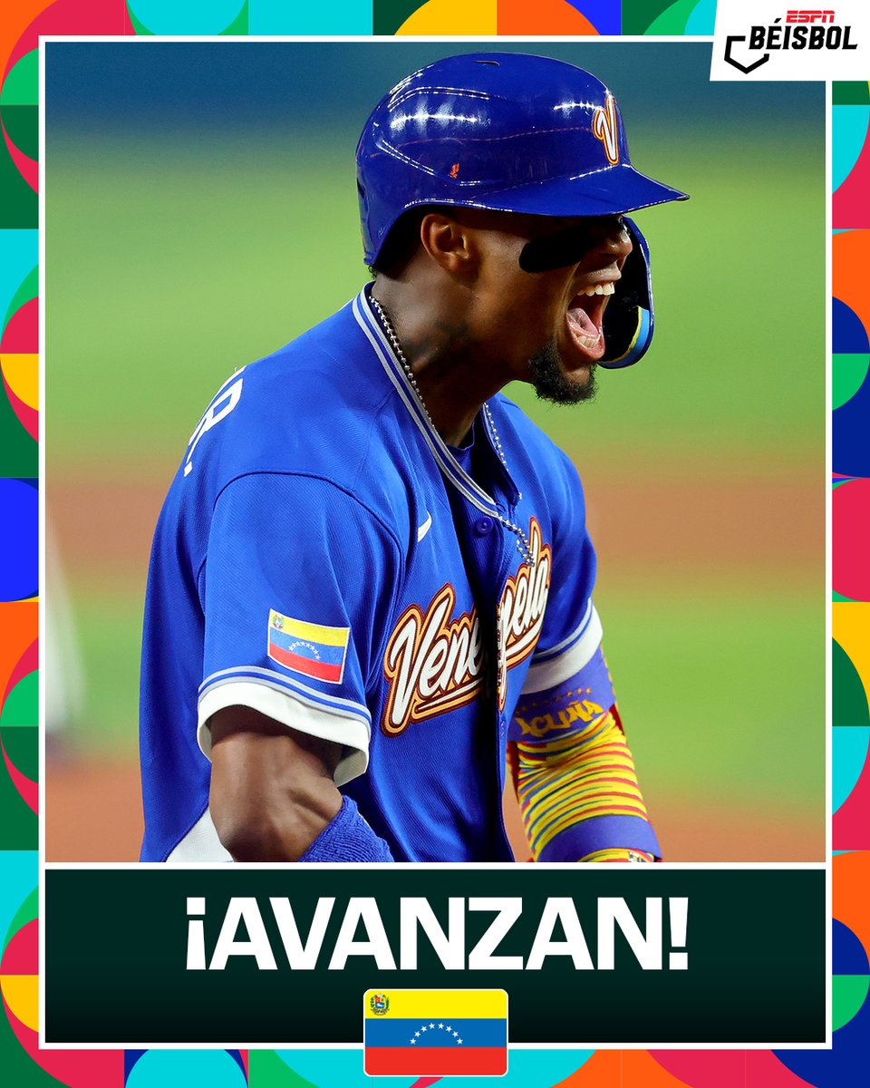 ESPN_Beisbol's tweet photo. ¡VENEZUELA AVANZA A SEMIS DEL CLÁSICO MUNDIAL DONDE ENFRENTARÁN A ITALIA! 🇻🇪 🔥 

¡Dejaron en el camino al actual campeón del torneo, Japón! https://t.co/ALyNbXZ0Fj