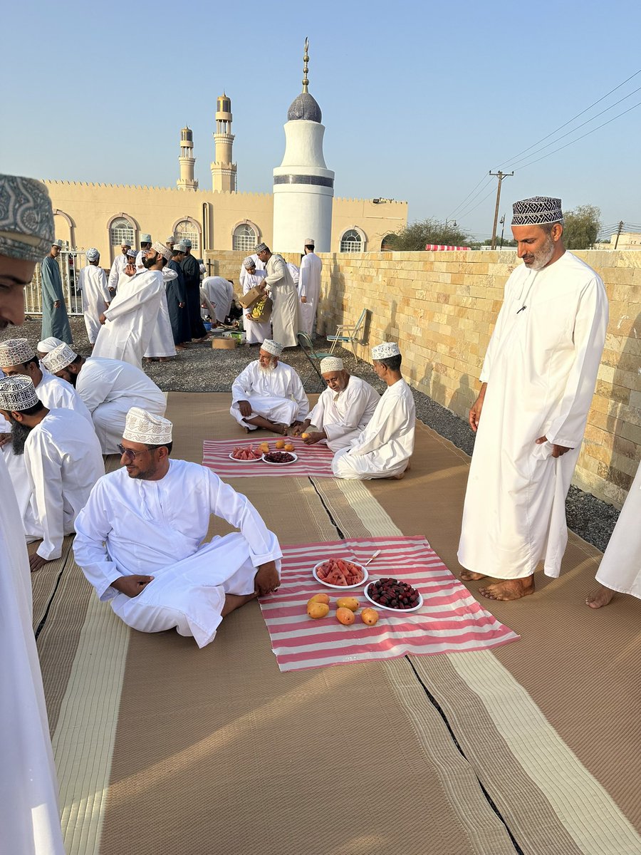 wZ8A89SGqrPJr31's tweet photo. بإذن الله وتوفيقه سوف تقام صلاة عيد الفطر المبارك لهذا العام 1447 للهجرة في قرية زكيت بولاية إزكي في تمام الساعة السادسة وثمان وخمسون دقيقة (6:58).
كل عام وأنتم بخير. https://t.co/NP0agR5uUQ