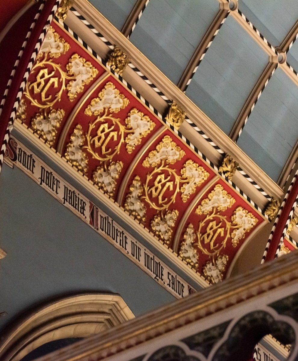 Pugin_awn's tweet image. Detail of the Roman Catholic College of St. Cuthbert, #Ushaw, #Durham. Designed by #PETERPAULPugin. Ca. 1890.

Magnificent 📷 by @ushawdurham
@HistoricEngland Grade I &amp;amp; II
#awnpugin #pugin #gothicrevival #puginushaw  #puginchapel #gothicrevivaldesign #pugindesign #pugintabernacle