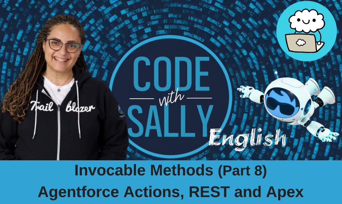 Sally_ElGhoul's tweet image. New video 🚀

Salesforce Apex Invocable Methods – Part 8

Learn how to reuse the same Invocable Method in:
• Apex
• REST API
• Agentforce Actions

Includes live demos + best practices.

Watch here 👇
youtu.be/HPkY19faCVs

#Salesforce #Apex #Agentforce #SalesforceDeveloper