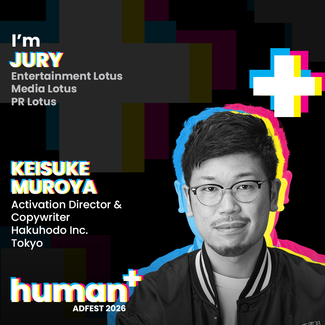 Godspeed_Muro's tweet photo. 数年ぶりにADFESTの審査員やります。
エンタメ系含む3つの部門を担当するのもあり、
どんな議論になるのか楽しみです。
#iamADFESTjury #ADFEST2026 #HumanPlus
ADFEST 2026 is now open for delegate registrations and Networking Passes.
For more details, please visit https://t.co/lakWanZSPt https://t.co/BH9hDODlx7