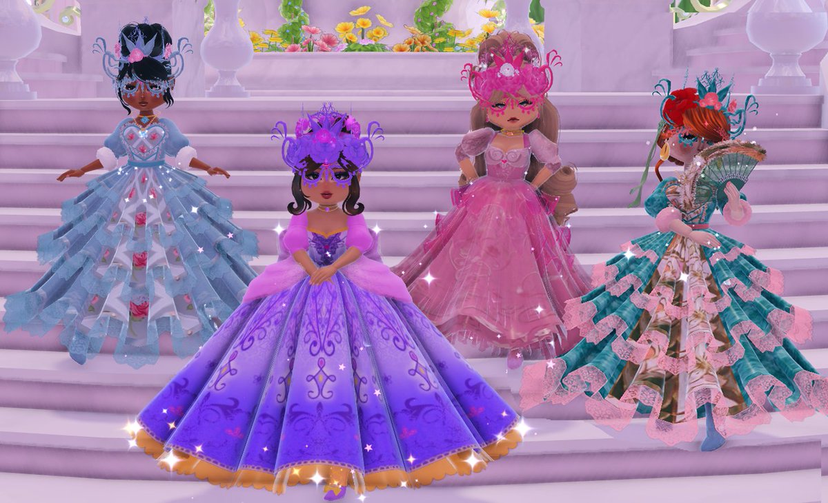 fadinhawa's tweet photo. 🩷⚔️ Barbie and the Three Musketeers ⚔️🩷

One for all, and all for one!✨👑

Corinne : @f4dinhaa
Viveca: @Chizu_Pann
Aramina &amp; Renée : @stylist_ninia

tags:@RoyaleHighValks #royalehighoutfit #outfit #royalehigh https://t.co/PjLGdjyhYr