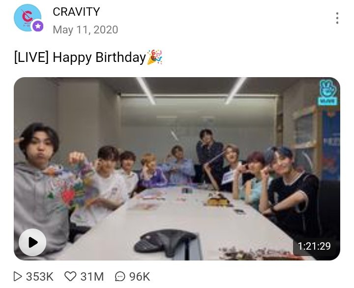 allenmaffin's tweet photo. scrolling to cravity vlive and I JUST CRIED??? send me back to 2020 i need to experience all of these again https://t.co/syCUFPvysR