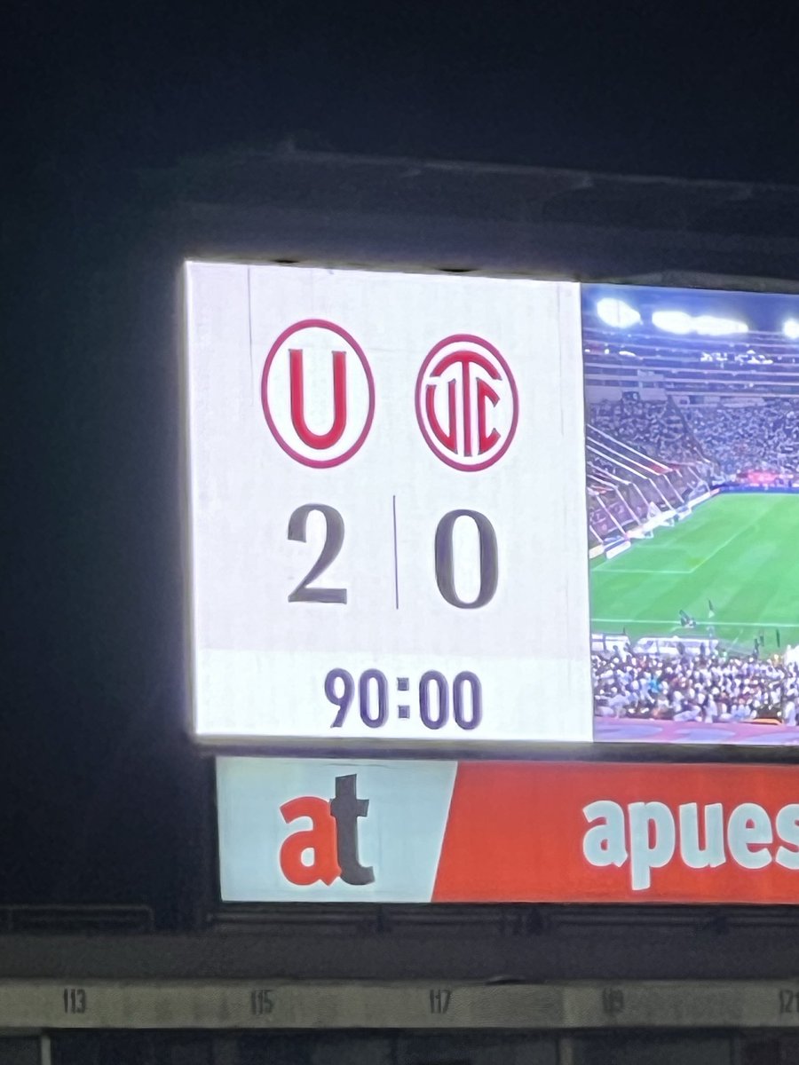 +3, mucho por mejorar pero siempre con humildad hacia el objetivo final, Y DALE U <a href="/universitario/">Universitario</a>