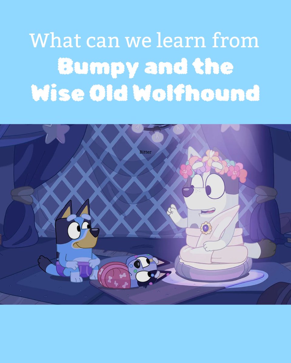 Wondering how to explain #Buddhism to your children? This episode of #Bluey draws on a #Buddhist story to show that all of us experience #sickness and #death.
iview.abc.net.au/show/bluey/ser…

Or take a deep dive into death, impermanence and interconnectedness:
registration.rigpa.org.au/civicrm/event/…