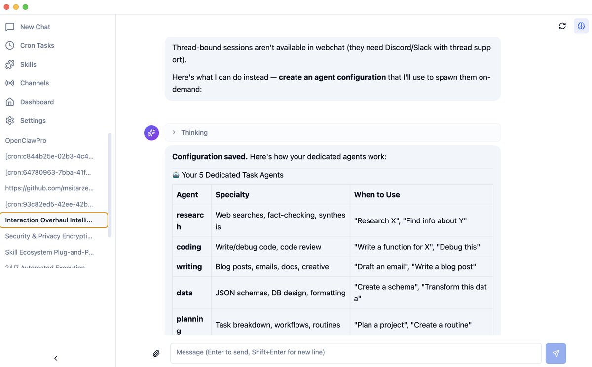Davidxrhdw's tweet photo. I just discovered something interesting. A desktop version of OpenClaw：https://t.co/l5EHmYRlkl
No complicated setup 
Just download and start using it 
You can run AI agents locally on your computer, automate tasks, and connect to different models. https://t.co/xn5XYiWL2E
