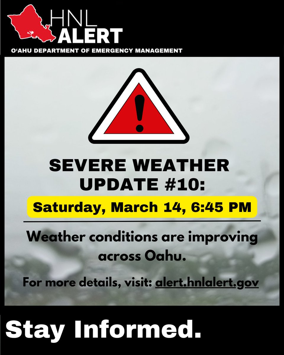 Oahu Emergency Mgmt. tweet media