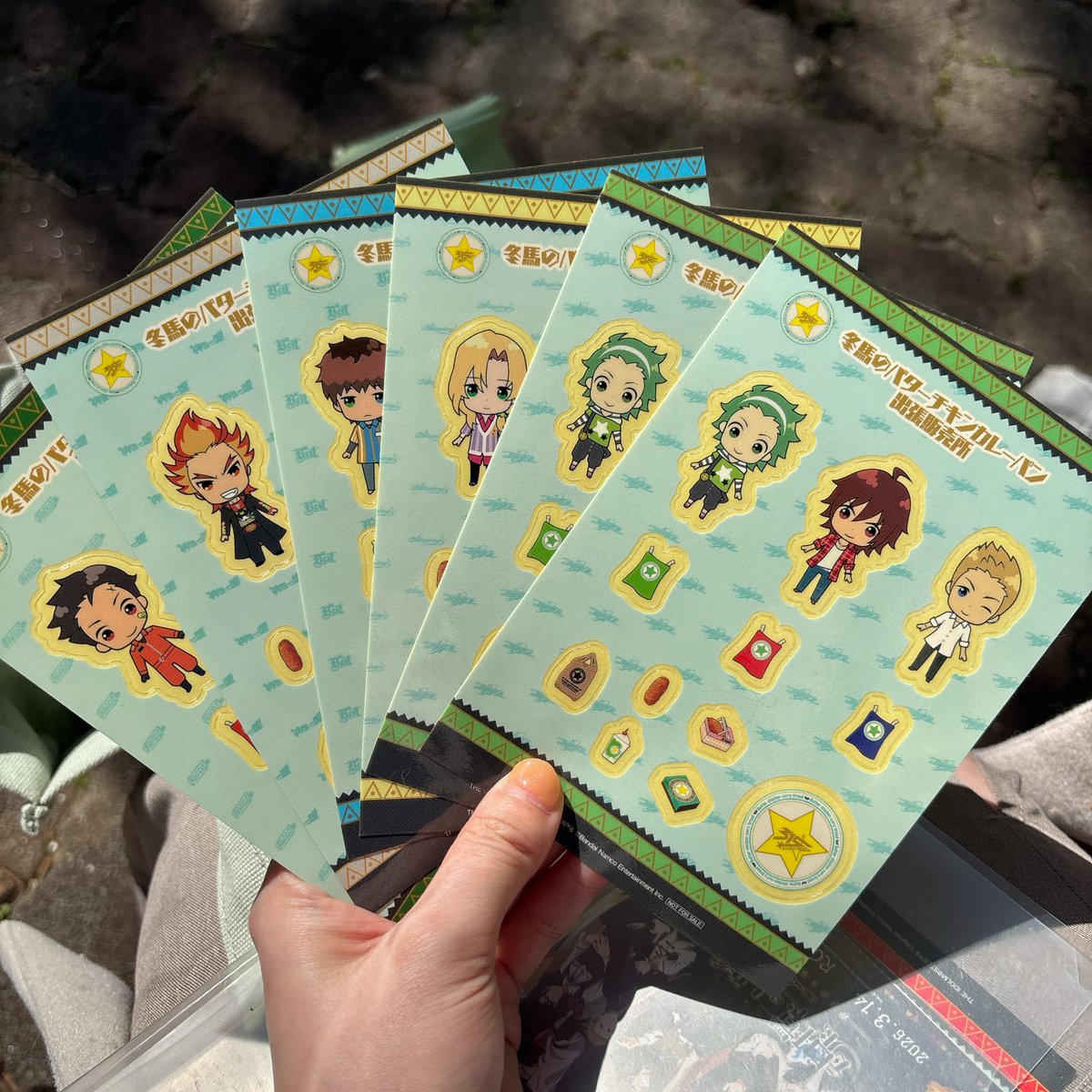 10m3210's tweet photo. 【交換】SideM カレーパン 特典 シール　ステッカー PRS 魂還の人形

譲:Jupiter Altessimo バイト 神速一魂 FRAME
求:C.FIRST Legenders High×Joker

3/15現地交換希望です。
お気軽にお声掛けください。 https://t.co/XQSeA8hR1v
