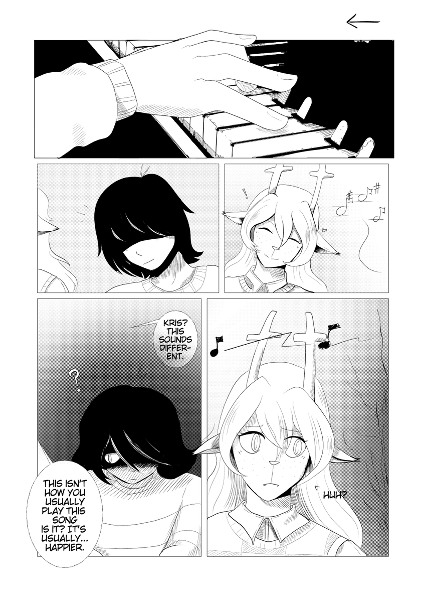FlairesArt's tweet photo. A concert just for me. 
A 3 page mini-manga for #kriselle [1/3] https://t.co/1ElAiT9d2f