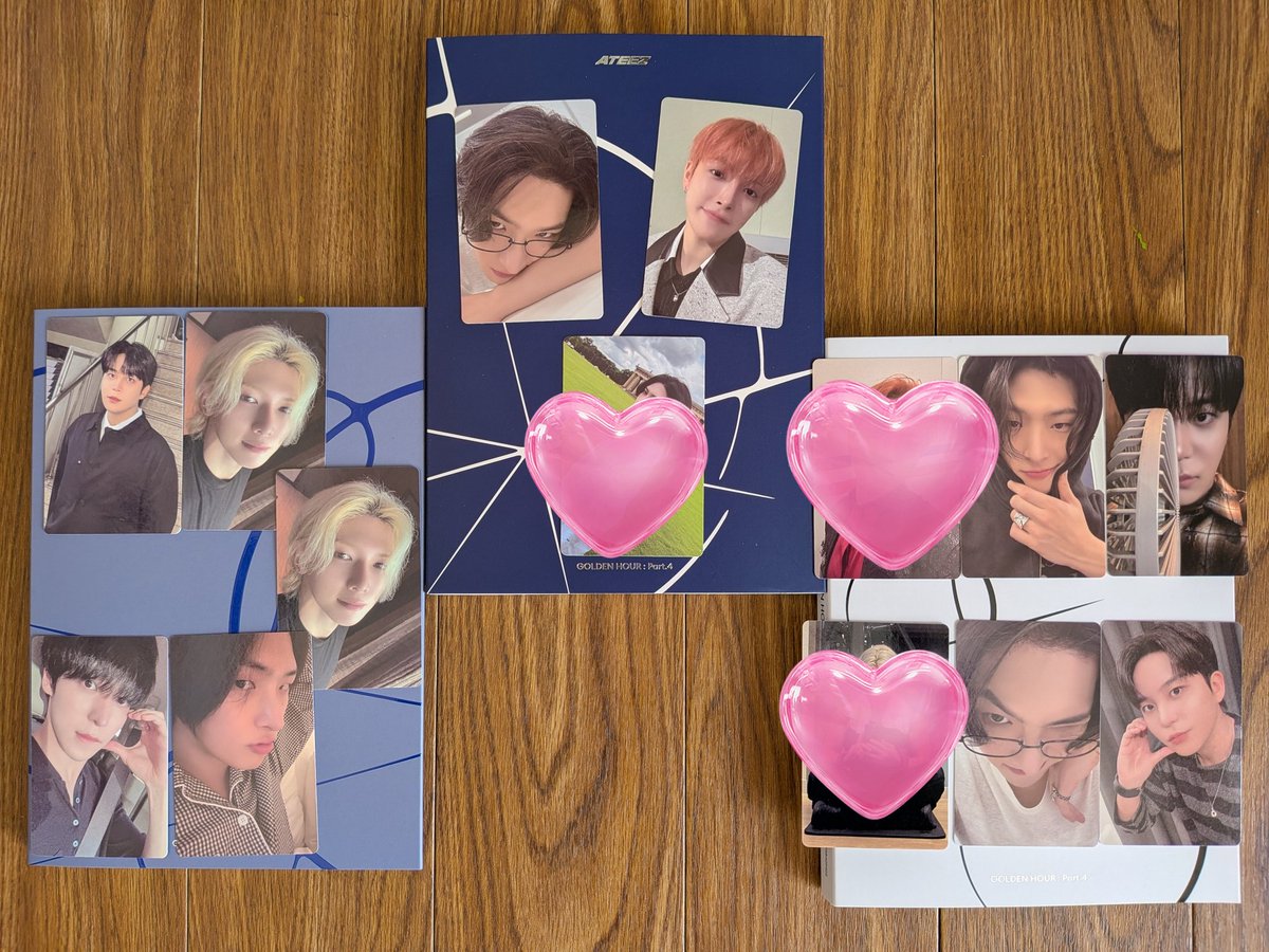 #ATEEZ
13TH MINI ALBUM
[GOLDEN HOUR : Part.4]
#トレカ交換

譲)画像のもの
求）ソンファ
異種同種問いません😊
郵送でのお取引になります
お気軽にお声がけください✨