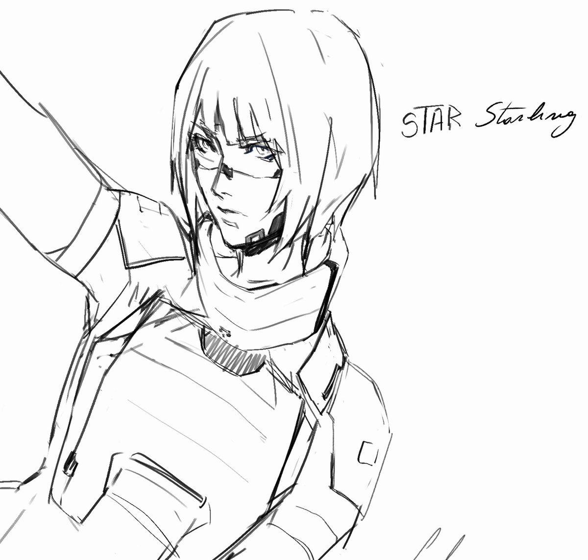 falkewi's tweet photo. WIP idk why it looks so pixelated 😭 #SIGNALISart #SIGNALIS #signalisfanart https://t.co/LTXtoD1CZJ