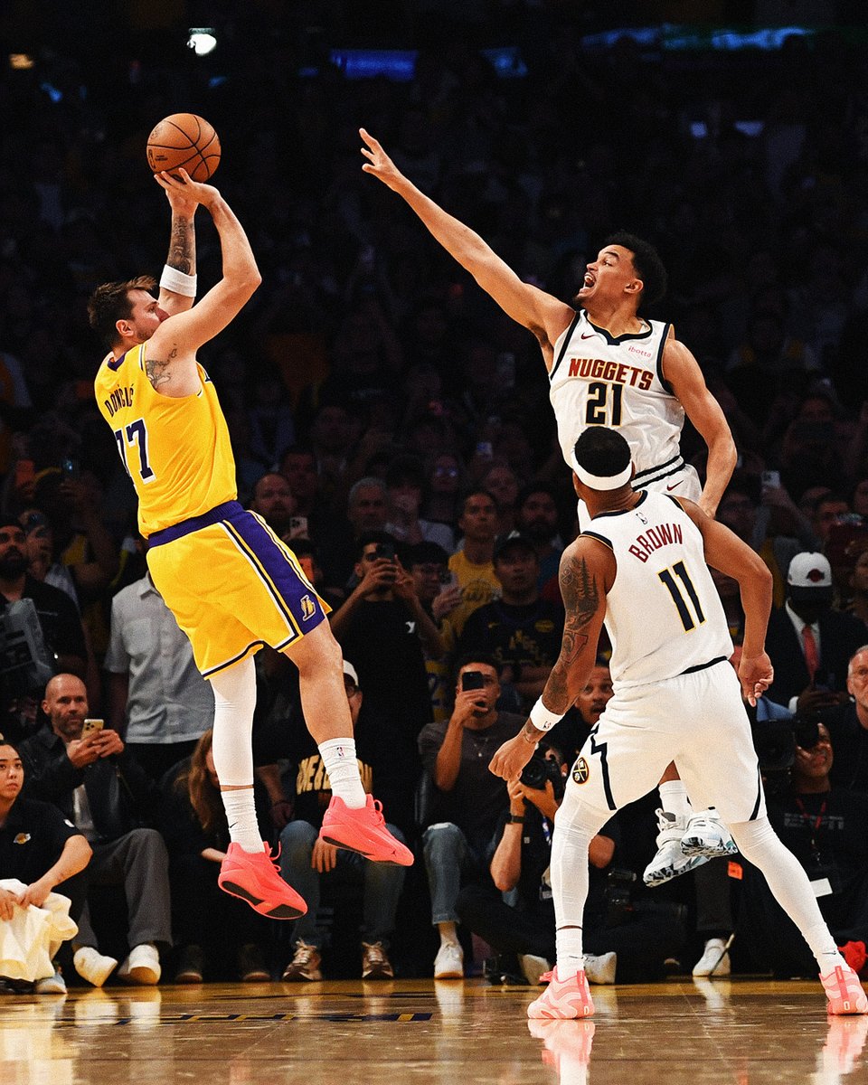 A snapshot of the game-winner 📸
Luka Magic.