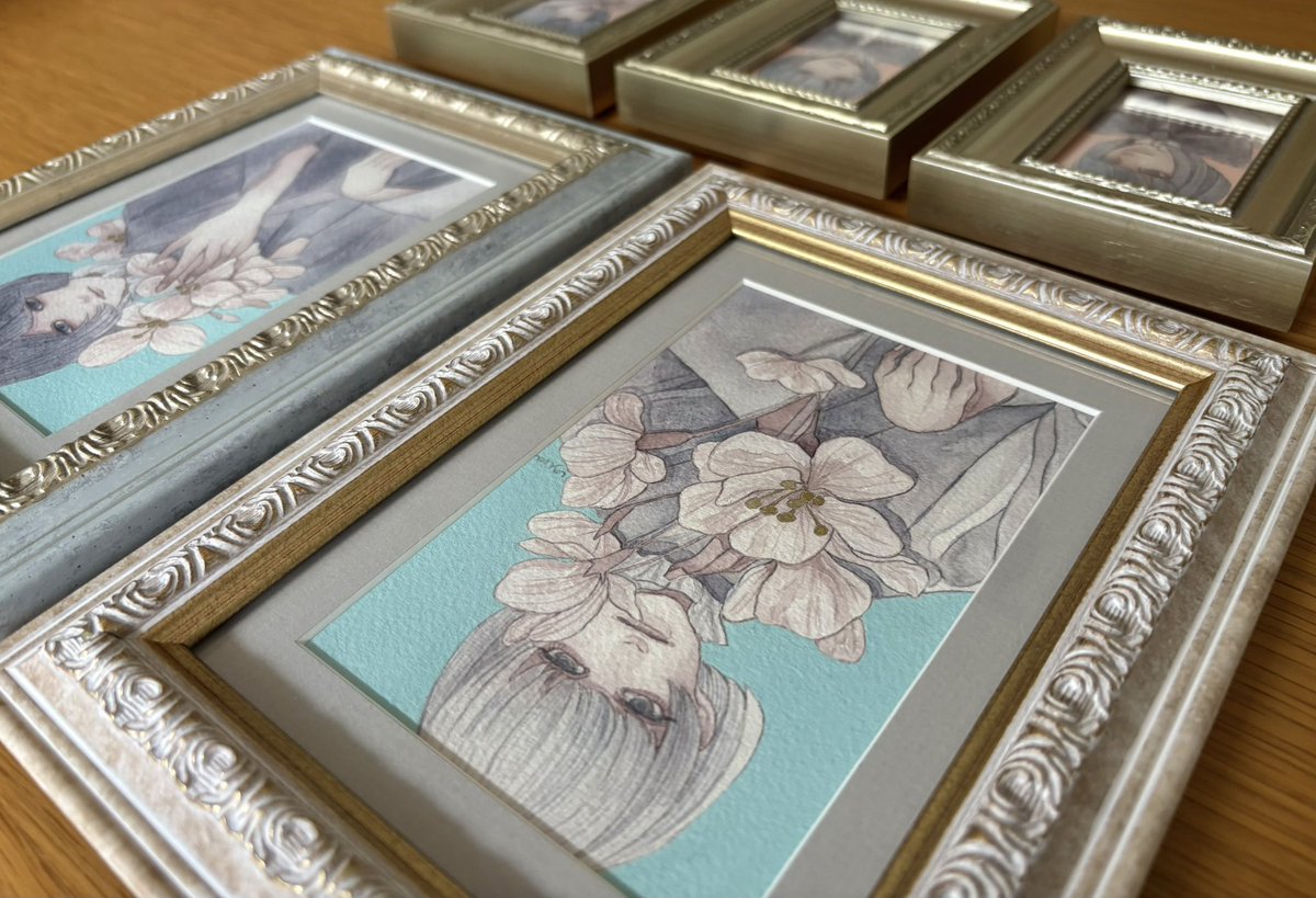 ここにあと一枚とドローイングなどある予定です！
 #プティモンド展