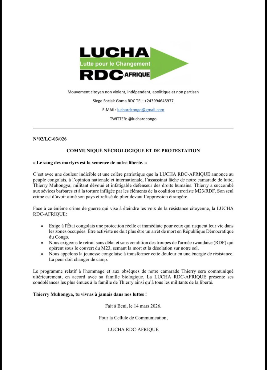 Daniel Michombero /Batubenga tweet media