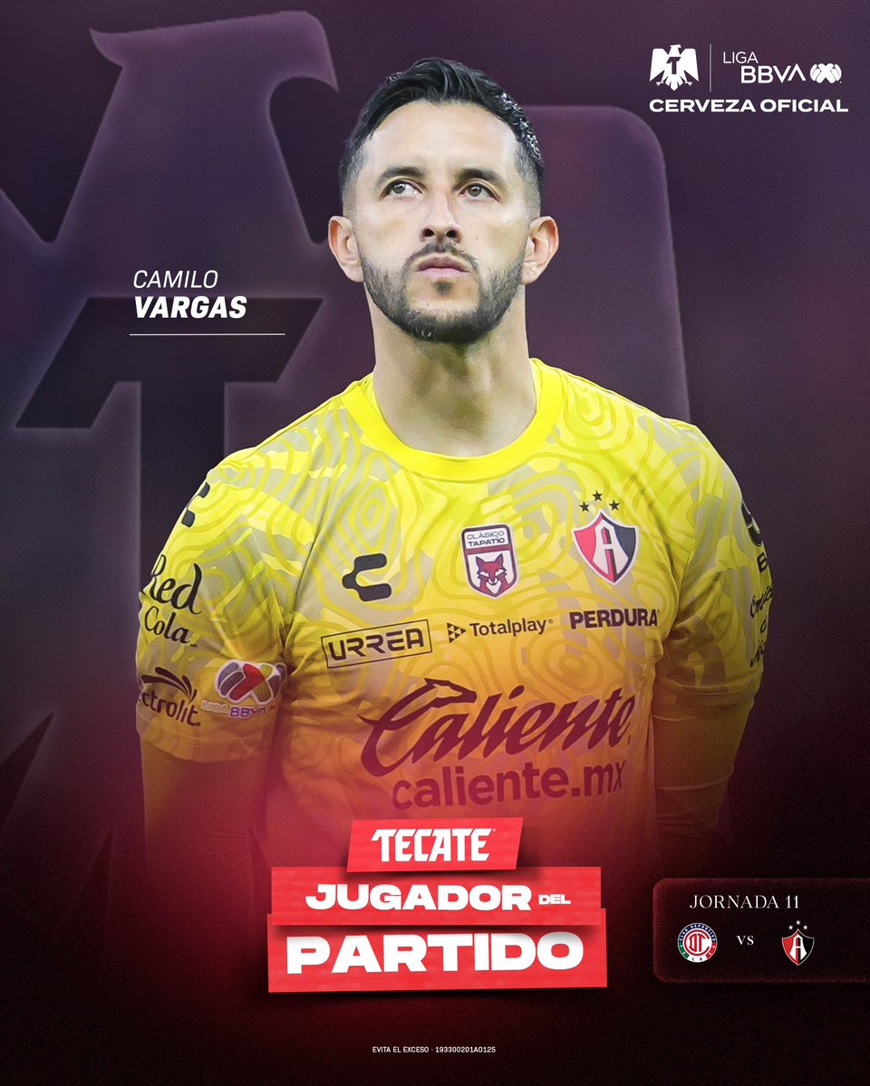 Dios quiera que los nuevos dueños si te permitan retirarte en Atlas mi <a href="/Kmilovargas12/">Camilo Vargas</a> de oro.
Mereces una estatua.
Mereces ser parte de un cuerpo técnico en el futuro.
Mereces que una cancha lleve tu nombre.
Lo mereces todo mi superhéroe.