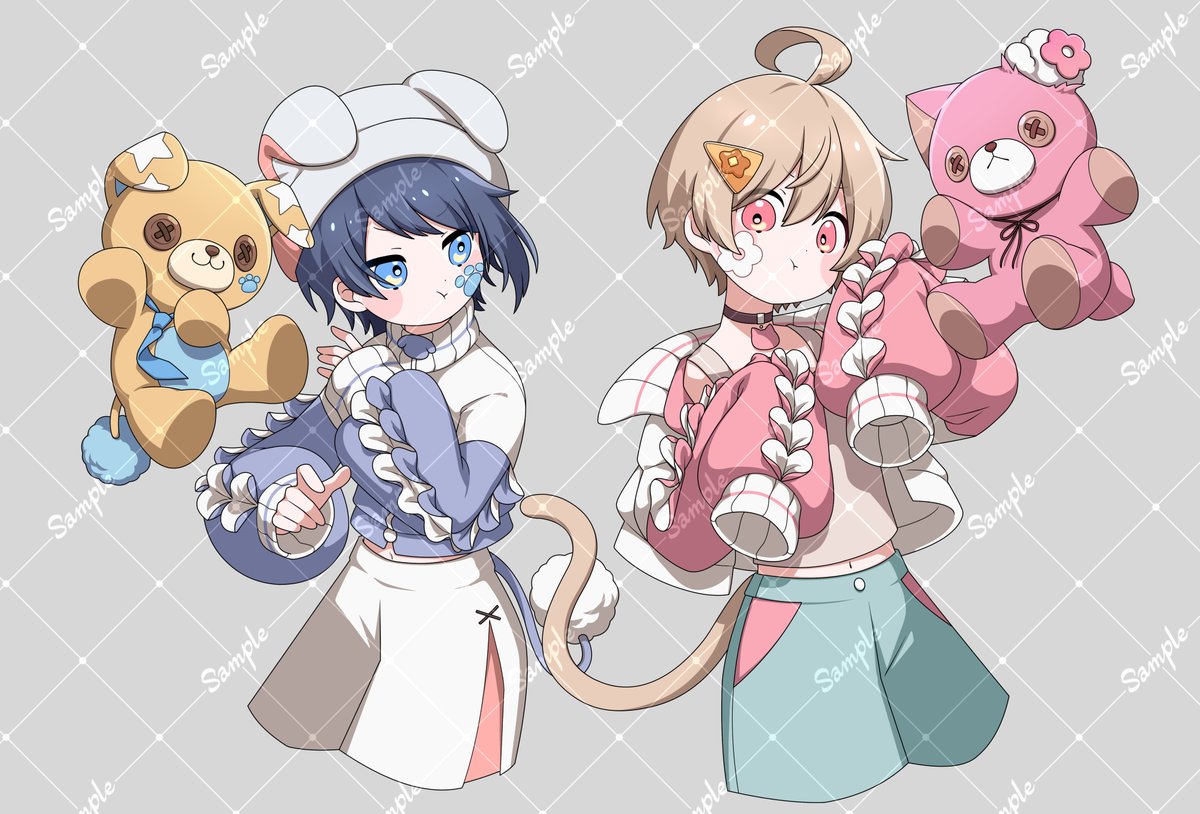 子麦粉様&amp;Ama.様の『PPPP』歌ってみたのイラストを担当させていただきました！
何卒宜しくお願い致します。<(_ _)>