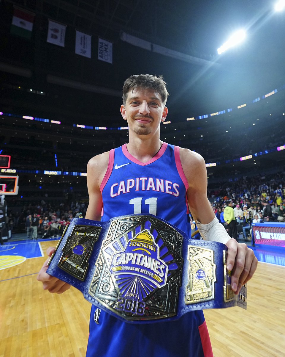 Raul_Ruscitti's tweet photo. Tomás Chapero, interno argentino de 24 años, es el pivot titular del mejor equipo de la temporada en la G-League.

Promedia 5.5 pts y 4.1 reb en 22' tras 30 partidos jugados (28 como titular) para México City Capitanes, equipo que marcha primero y seguro su lugar en playoffs. https://t.co/I7zB3wioSL