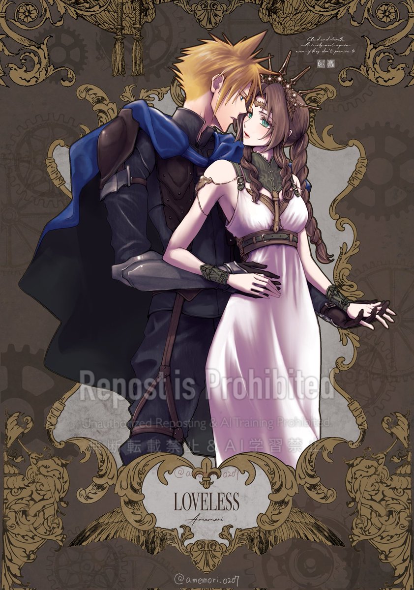 最近こちらの絵にいいね等いただいてありがとうございます🙏
せっかくなので全体絵も　クラエアちゃん大好き！！