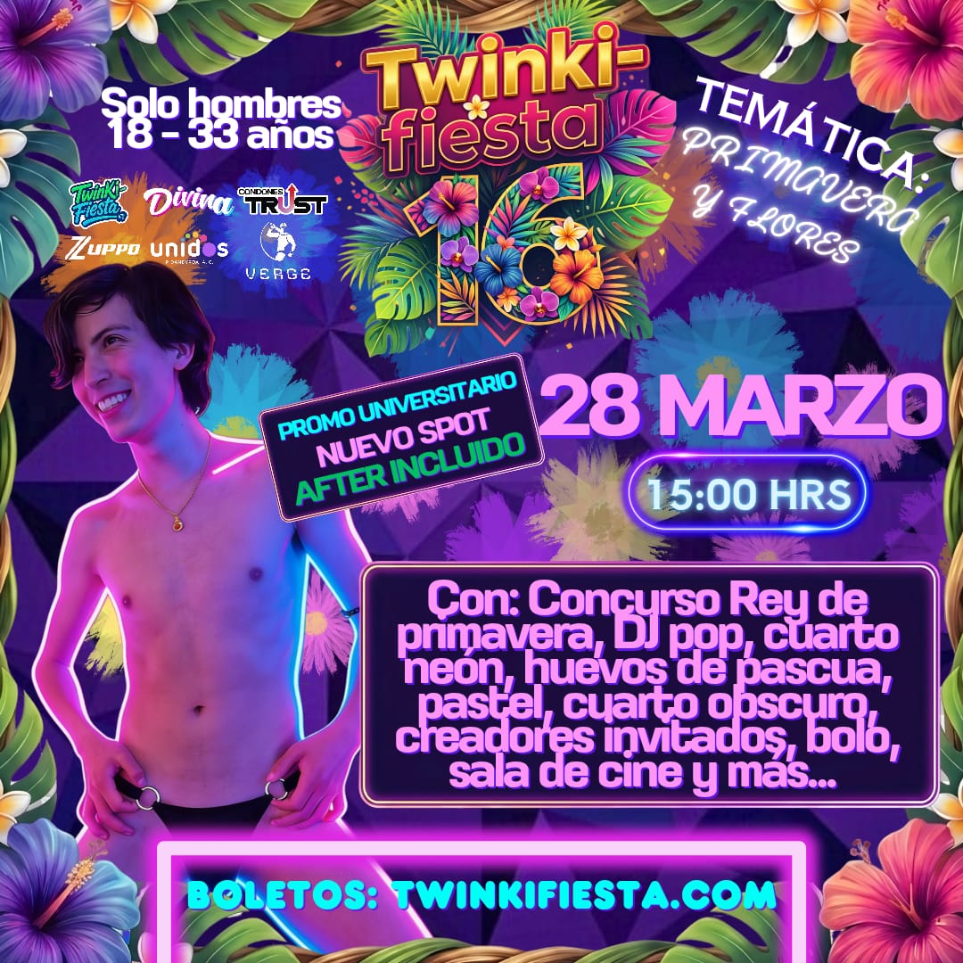 Nos vemos en la <a href="/twinkifiesta/">Twinki-Fiesta</a> 🙂‍↕️
Y aprovechamos para ir a Divina al after 🫣🫣
