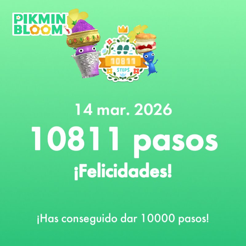 linedik's tweet photo. #PikminBloom https://t.co/2TtBRwYVl2