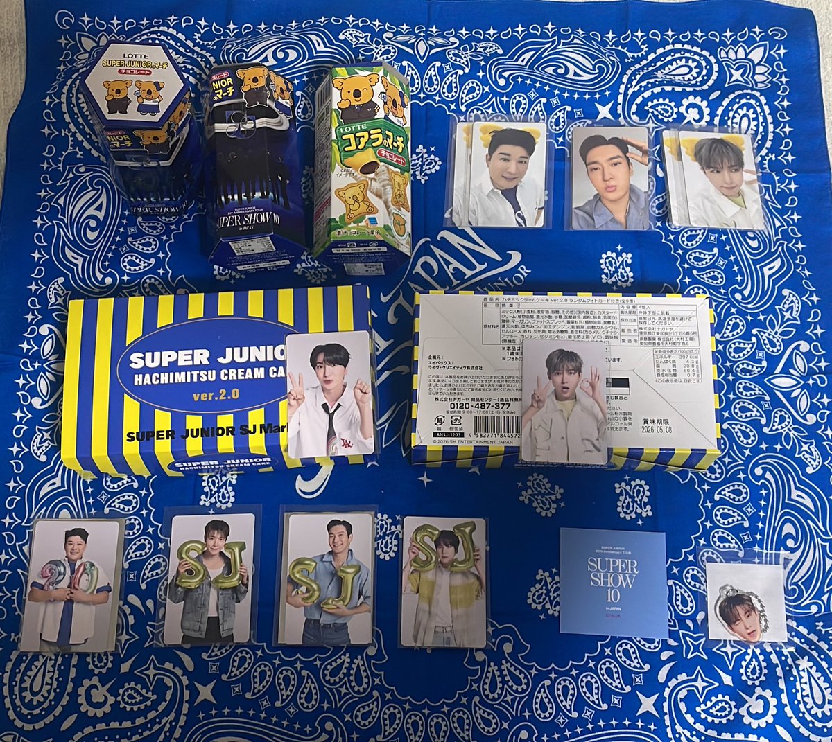 SJ MARKET リョウク　トレカ　コンプ　フォトカード　ガチャ　ハチミツ SUPER JUNIOR SJMARKET コアラのマーチ はちみつ ケーキ ランダム