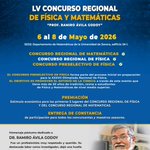 Photo by Concurso Regional de Física y Matemáticas (@Concursofismat)