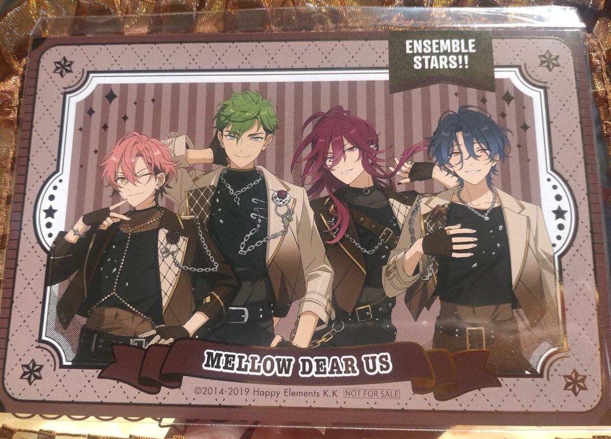 あんスタ ポストカードケース GIGO MELLOW DEAR US シナモン あんスタだらけで池袋楽しすぎるやばい。本当にメロアスにメロつきすぎ