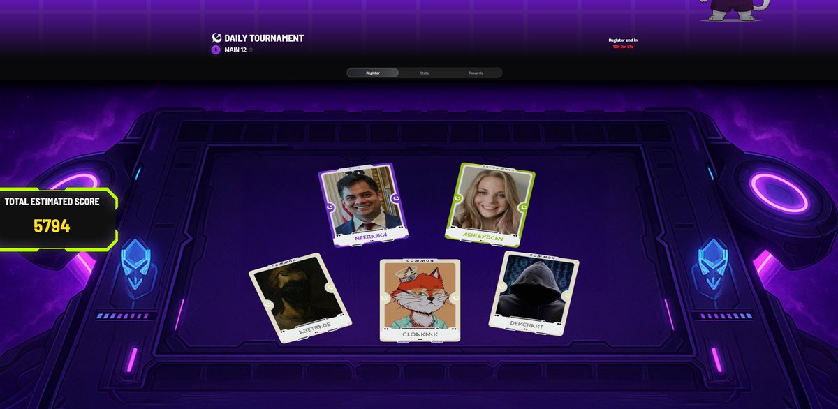 KangKang_DD1's tweet photo. Feeling Lucky With This Pull 🎴

Just opened a pack on @CloutArenaAI and I honestly didn’t expect to get a purple card. That moment when the card flips and you see the color is always exciting.

What I enjoy most about this game is the collection element. Every card represents a different KOL and pulling a stronger tier card always feels like adding something valuable to the deck.

Looking at my current KOL card lineup, I’m starting to feel pretty confident about it. If these KOLs stay active and keep performing well on X, I think my deck could actually compete for a top spot on the leaderboard.

Let’s see how this tournament goes. 🚀
#CloutArena #GameFi
