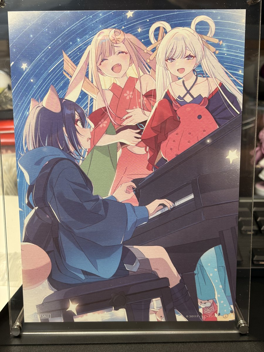 超かぐや姫！の入場特典でもらえるイラストボードを綺麗に保管・飾り