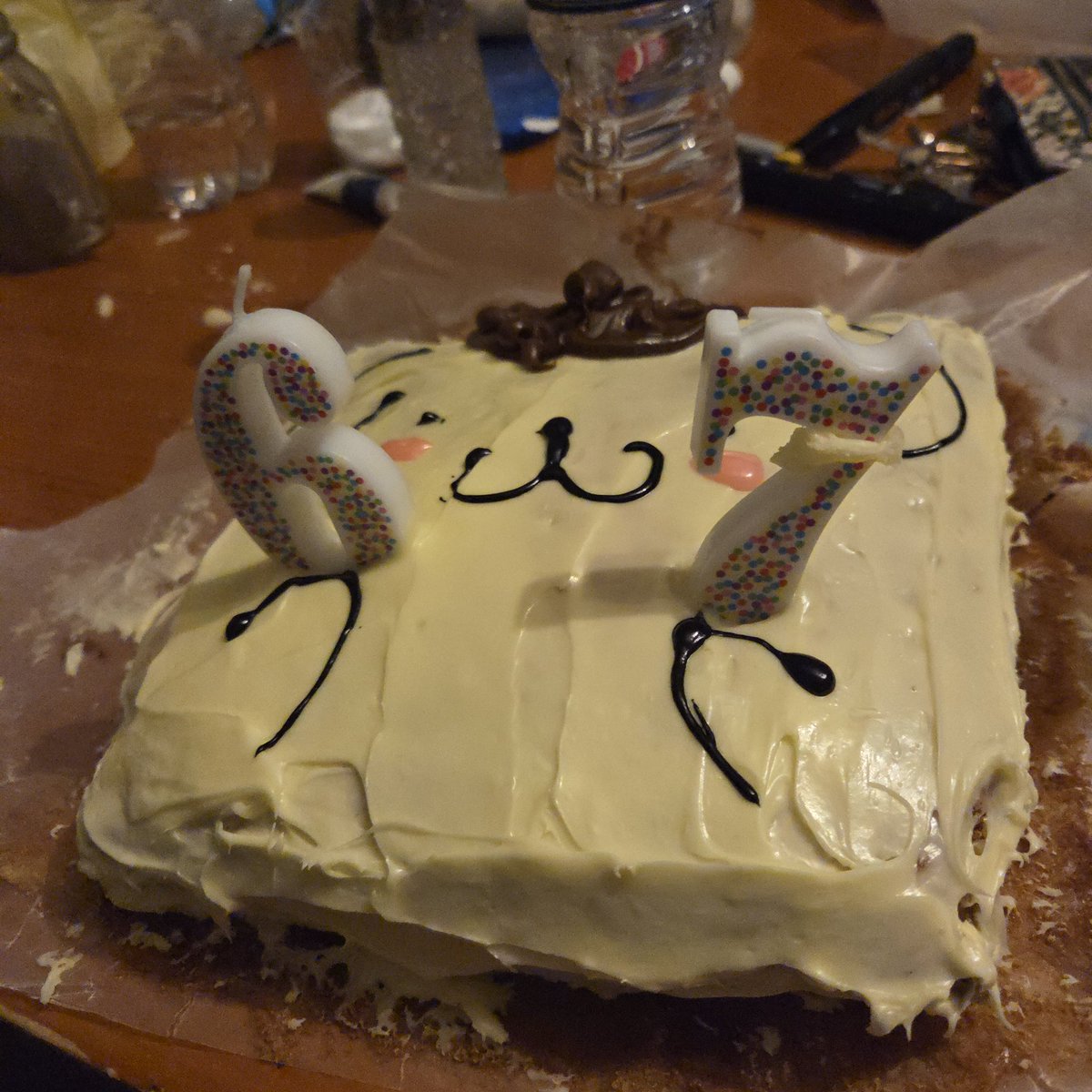 chipp_dipp's tweet photo. Pompompurin 67 cake!!!!!!!! Yay!!!!!!! #WhoWantsATaste?! https://t.co/Ov1yHLuPKh