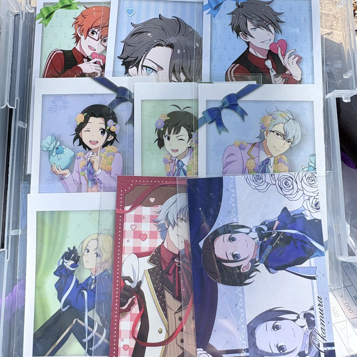 ko_ua74's tweet photo. 交換｜SideM コトブキヤ バレンタインデー 

譲(各1)
ミニフォト｜既存等身享介/ミニキャラ英雄/既存等身英雄
特典｜漣

求(各1)
ミニフォト｜新規等身九郎 > 既存等身九郎　> ミニキャラ九郎
特典｜英雄

特典は絵柄好みのため求めています

本日PRS手渡しのみ。

↓リプにホワイトデー内容繋げます https://t.co/a589WqrpCk