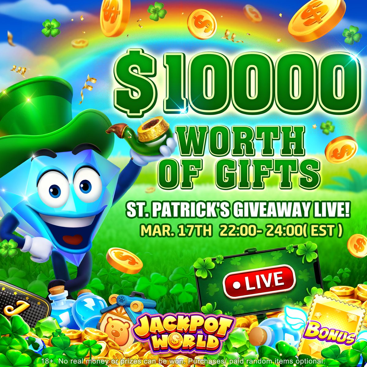 Jackpot World Casino tweet media