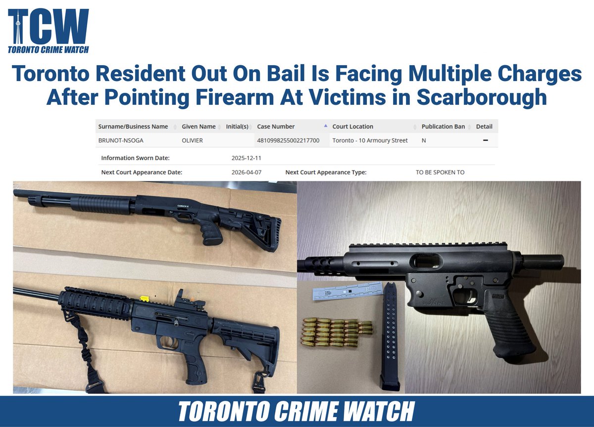 Toronto Crime Watch tweet media
