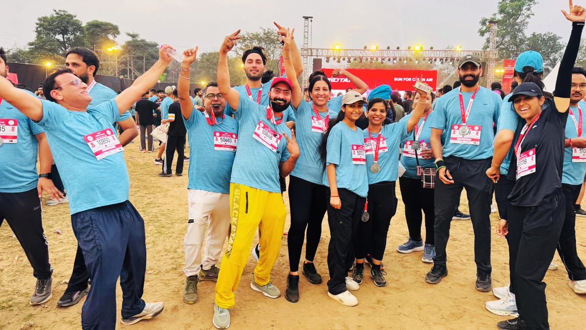 Logicerp's tweet photo. @Logicerp team proudly participated in @RedTapeindia 𝟏𝟎𝐊 𝐑𝐮𝐧 𝐂𝐡𝐚𝐧𝐝𝐢𝐠𝐚𝐫𝐡 𝟐𝟎𝟐𝟔 𝐌𝐚𝐫𝐚𝐭𝐡𝐨𝐧, supporting cause of Clear Air & a healthier environment.
#Marathon #LogicERPTeam #10KMarathon #RedTapeMarathon #ChandigarhMarathon #RedTape10K #RunforCleanAir https://t.co/mF3jmCMRwL