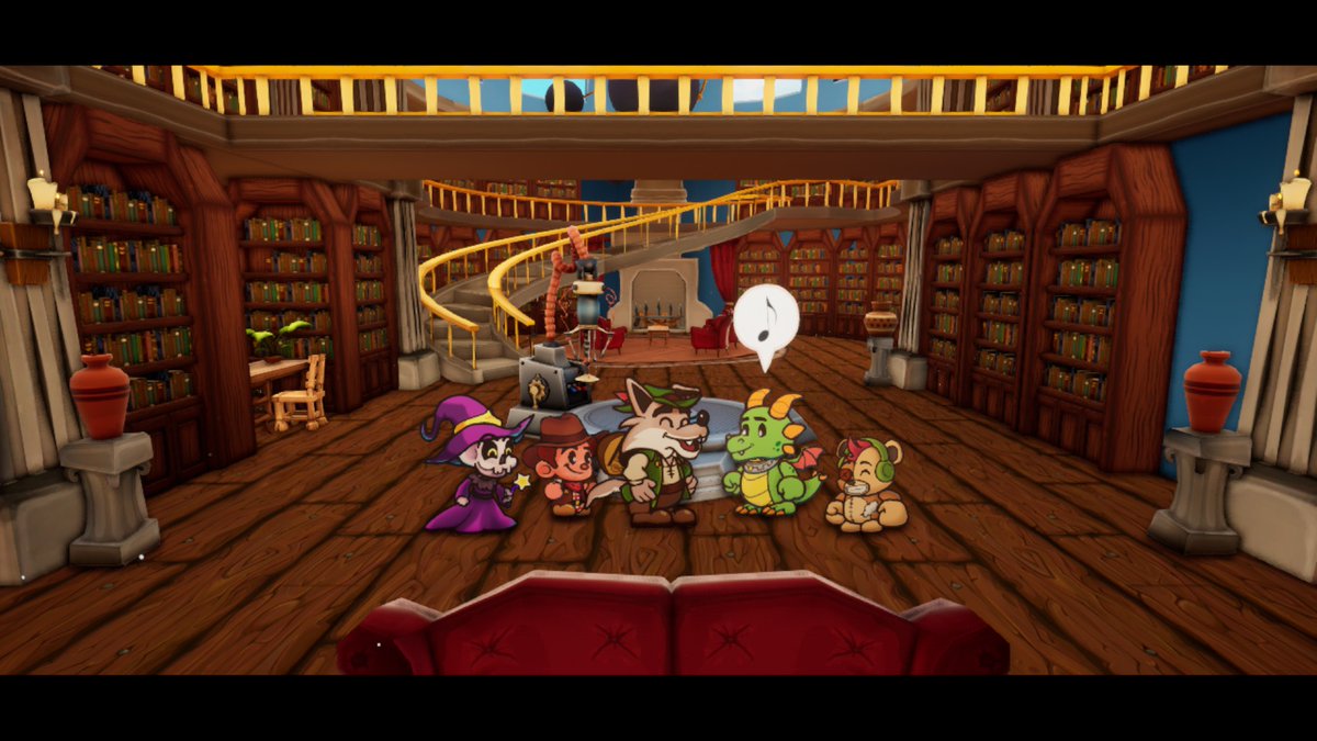 UmJammerRyan's tweet photo. And that's a wrap on Escape From Ever After!! Loved every minute of this game, and loved each party member even more. I think I enjoyed it more than the Paper Mario games it was inspired by

ngl, the ending made me teary-eyed 🥲 Congratulations on the release, @SleepyCastleDev!! https://t.co/xTMqo4LC7N