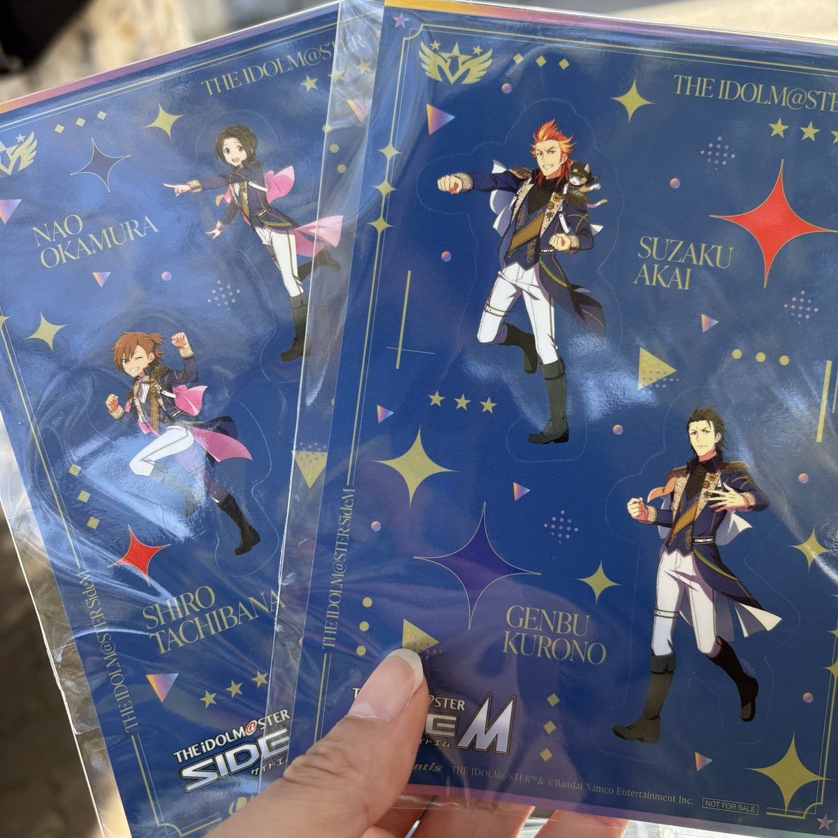 ko_ua74's tweet photo. 交換｜SideM PRS CD 特典 ステッカー

譲｜神速一魂、もふもふえん

求｜彩、FRAME 

彩2枚でもOKです。
本日PRS手渡しのみ。 https://t.co/1kQ43V6V4H