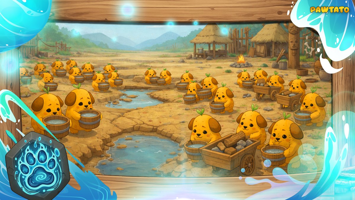 The battle has settled, and this time the Flowtails 🌊 have fallen short in the Tribal Conflict.

Their lands carry the weight of defeat, for the next three days, all Flowtails lands will produce 25% fewer resources, a temporary hardship brought by the struggle for the