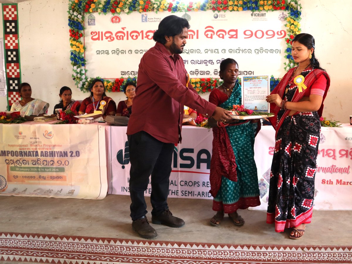 ICRISAT tweet media