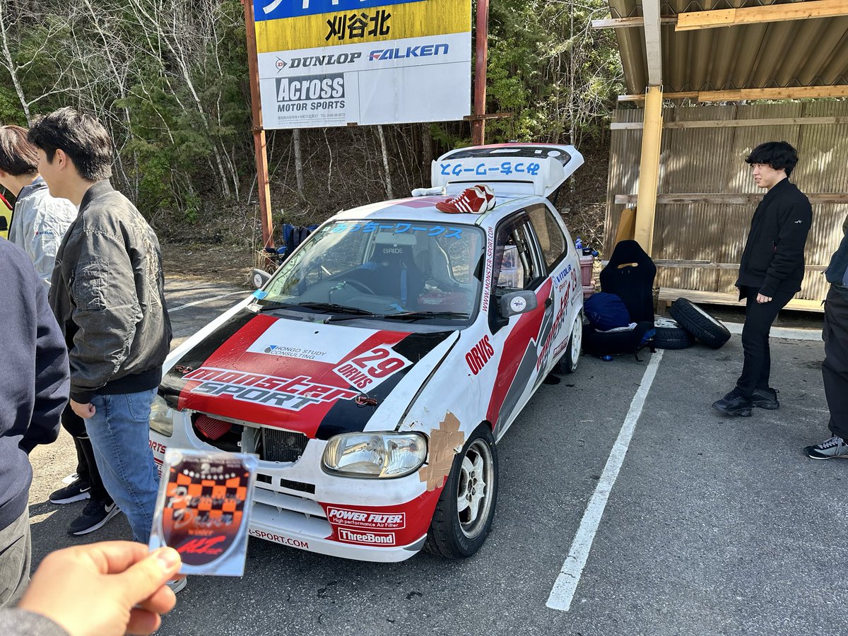 Mikchey7's tweet image. タカス軽耐久に向けてシェイクダウン
オートランド作手にて、少しだけタイム更新！
#オートランド作手 #alt #alto #ha23v