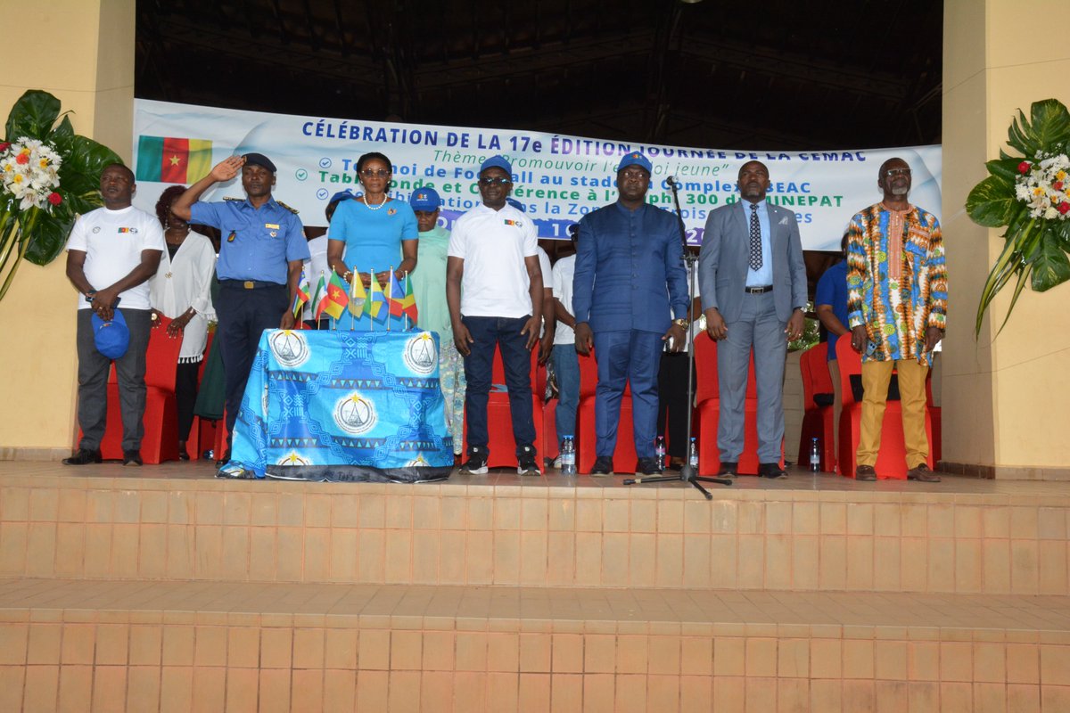 minepat237's tweet photo. Le 🇨🇲a lancé ce 09 mars 2026, au Complexe #BEAC de Mvan à Yaoundé, les activités de la 17ᵉ édition de la Journée de la Communauté Économique et Monétaire de l’Afrique Centrale (#CEMAC). La cérémonie était présidée par Jérémie Biban Biban, représentant du #MINEPAT. 

#CEMAC https://t.co/grVxRZtp5j