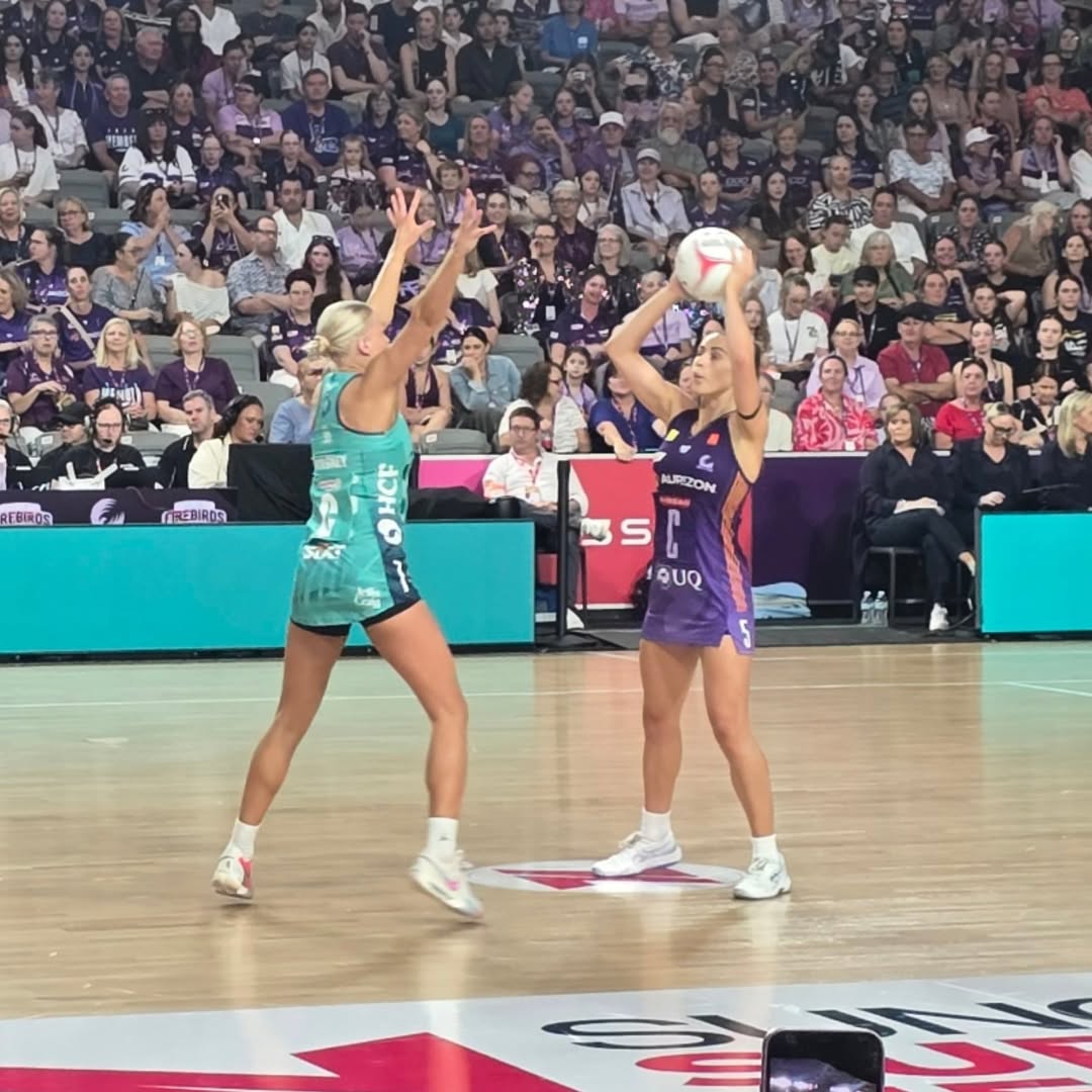 anthonyqld's tweet photo. Opening round loss for the Firebirds. 😢 Vixens win 60-49 #netball #ssn2026 #FIRvVIX https://t.co/aNBnZUjTw3