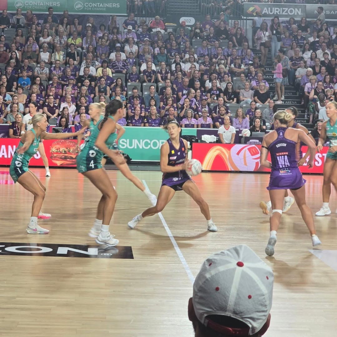anthonyqld's tweet photo. Opening round loss for the Firebirds. 😢 Vixens win 60-49 #netball #ssn2026 #FIRvVIX https://t.co/aNBnZUjTw3